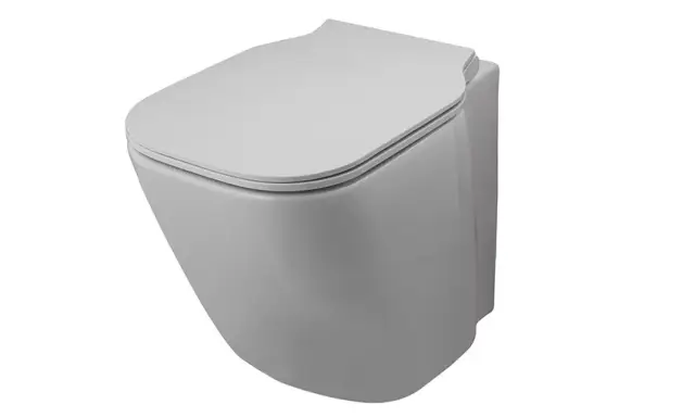 NOKEN ESSENCE C COMPACT Унитаз напольный приставной укороченный, с креплениями, 500х340 мм, белый