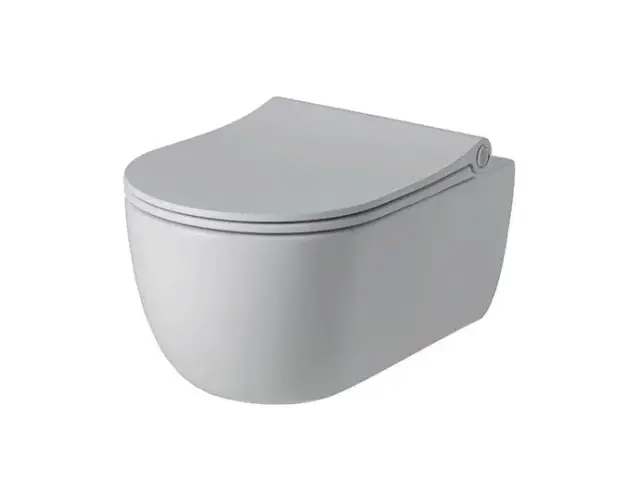 NOKEN ACRO COMPACT Унитаз подвесной RIMLESS 49 см, matt white