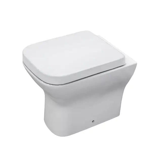 NOKEN URBAN C Унитаз напольный приставной безободковый, с креплениями, белый