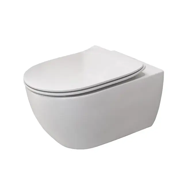 NOKEN ARQUITECT Унитаз подвесной rimless, с креплениями, 540х360 мм, белый матовый