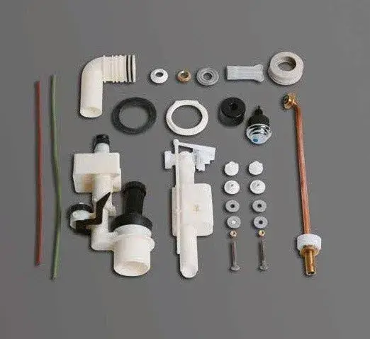 Simas Lante Механизм слива с двойным потоком, для бачка LA09, кнопка сверху, цвет: золото глянцевое D25oro