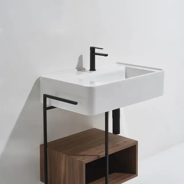 Simas Ratio Раковина чаша 55х46 см, без перелива, c 1 отверстием под смеситель, цвет: белый глянц. RA55bi