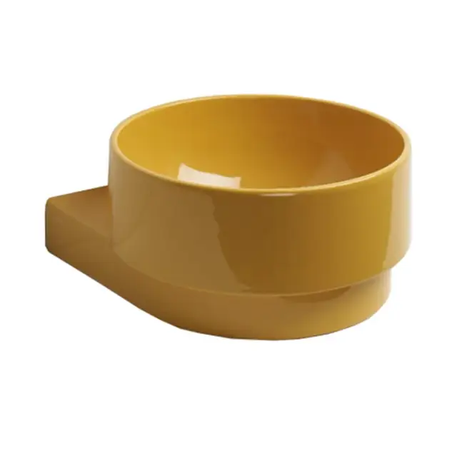 Simas Po-Mo Раковина подвесная 33х47 см, без перелива, без отверстия под смеситель, цвет: narciso PO05 NARCISO