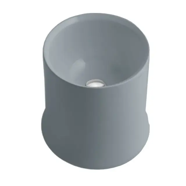 Simas Sharp Раковина чаша 42х42 см, без перелива и отверстия под смеситель, цвет: cemento matt SH10 cemento matti*0