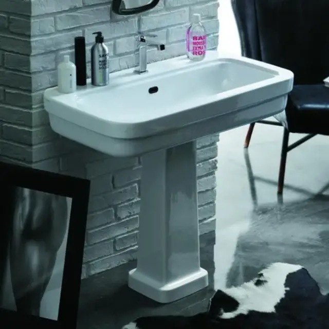 Simas Evolution Пьедестал для раковины EVO011bi/EVO012bi, напольный 69,5h см, цвет: белый глянцевый EVO03bi