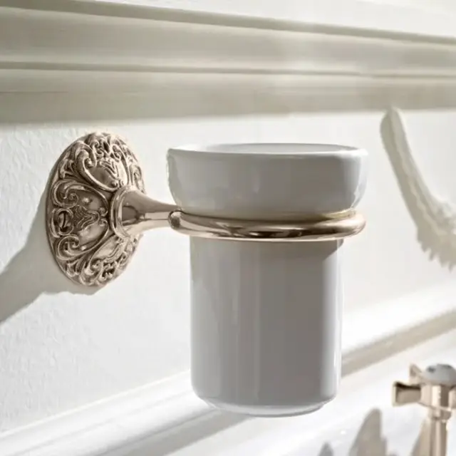 Sbordoni Flora Стакан подвесной, керамический, цвет: никель FL101NI