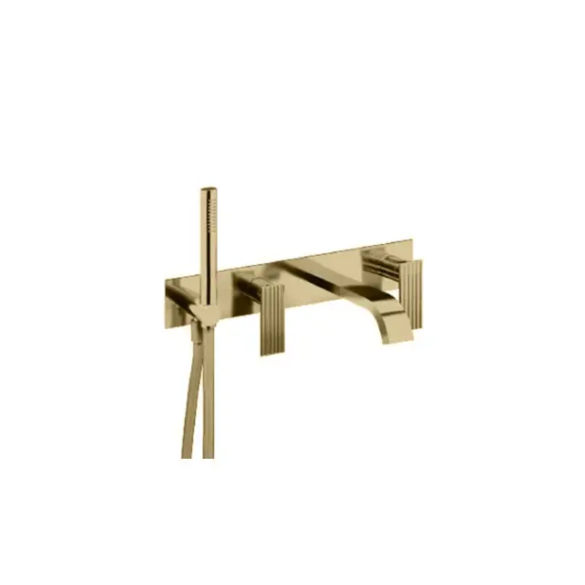 Treemme Ios Смеситель для ванны/душа, встраиваемый, цвет: золото 24k RWIT2AD7DD01