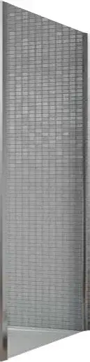 Radaway Twist S Боковая стенка, прозрачная 6 мм, Easy Clean 100х190h см, цвет: хром глянцевый 382013-01