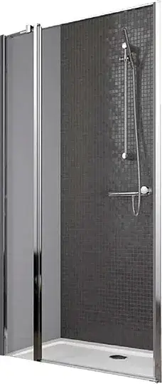 Radaway Eos II Дверь для душевого уголка KDJ 100x195h см L, цвет: хром 3799422-01L