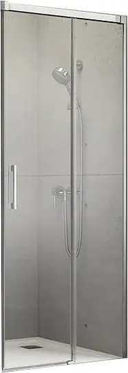 Radaway Idea KDD Душевая дверь, правая, прозрачная 6 мм, Easy Clean 80х200,5h см, цвет: хром глянец 387061-01-01R