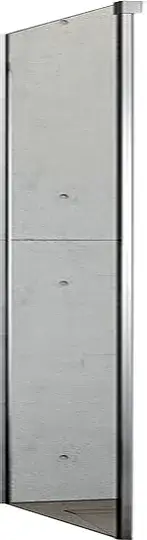 Radaway Idea KDJ Боковая стенка, прозрачная 6 мм, Easy Clean 110х200,5h см, цвет: хром глянцевый 387053-01-01L