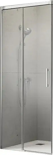 Radaway Idea KDD Душевая дверь, левая, прозрачная 6 мм, Easy Clean 100х200,5h см, цвет: хром глянец 387062-01-01L