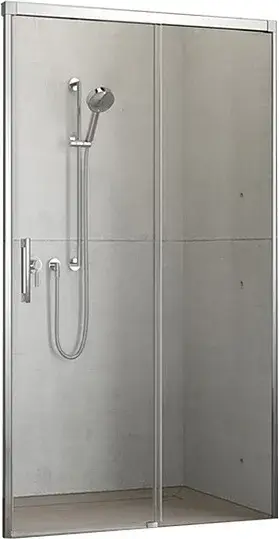 Radaway Idea KDJ Душевая дверь, правая, прозрачная 6 мм, Easy Clean 120х200,5h см, цвет: хром глянец 387042-01-01R