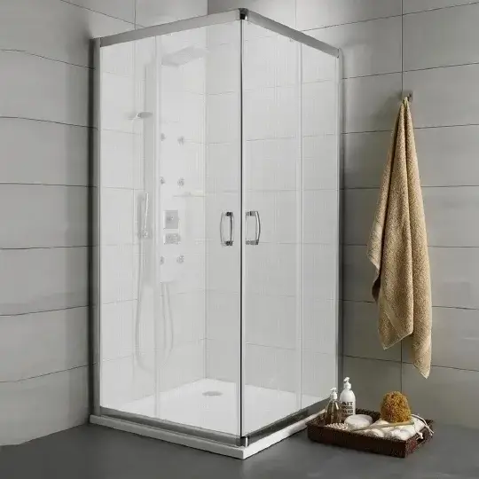 Radaway Premium Plus C Душевой уголок 90х190h см, универсальный, Easy Clean, цвет: хром глянцевый 30453-01-06N