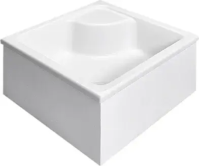 Radaway Naxos C Душевой поддон из акрила, 90х90х41h см, цвет: белый глянцевый SNC9941-28