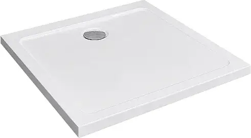 Radaway Doros C Душевой поддон из акрила, 100х100х5h см, цвет: белый глянцевый SDRC1010-01