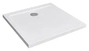 Radaway Doros C Душевой поддон из акрила, 80х80х4,5h см, цвет: белый глянцевый SDRC8080-01