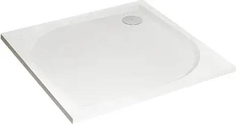 Radaway Paros С Душевой поддон из композита, 100х100х12,5h см, цвет: белый глянцевый MBC1010-03-1