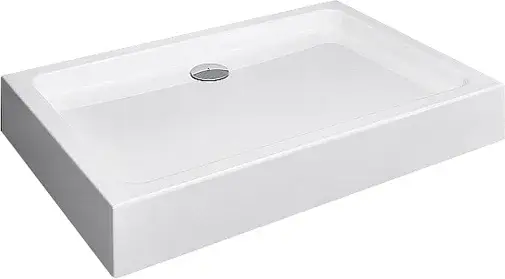 Radaway Laros D Душевой поддон из акрила, 120х80х17h см, цвет: белый глянцевый SLD81217-01
