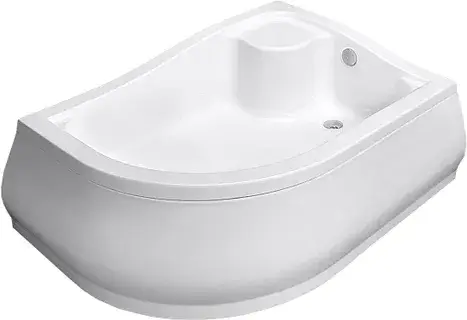 Radaway Korfu E Душевой поддон из акрила, 120х90х48,5h см, цвет: белый глянцевый 4E91240-03R