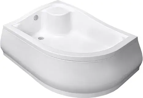 Radaway Korfu E Душевой поддон из акрила, 100х80х48,5h см, цвет: белый глянцевый 4E81400-03L