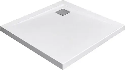 Radaway Argos C Душевой поддон из акрила, 80х80х5,5h см, цвет: белый глянцевый 4AC88-01