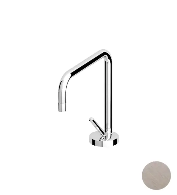 Zucchetti IsyCucina Смеситель для мойки однорыч., на 1 отв., цвет: брашированный никель ZP1265.C3