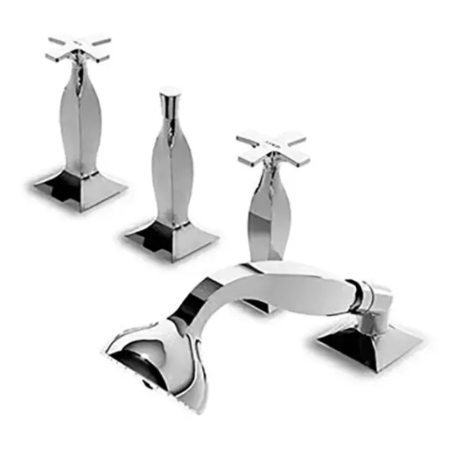 Zucchetti Bellagio Смеситель на борт ванны, на 4 отв., цвет: хром ZB1481