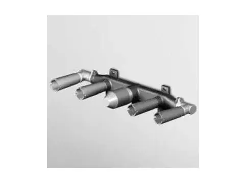 Zucchetti Внутренняя часть встраиваемого смесителя для ванны и душа, 5 элементов, шаг 40 см R99505