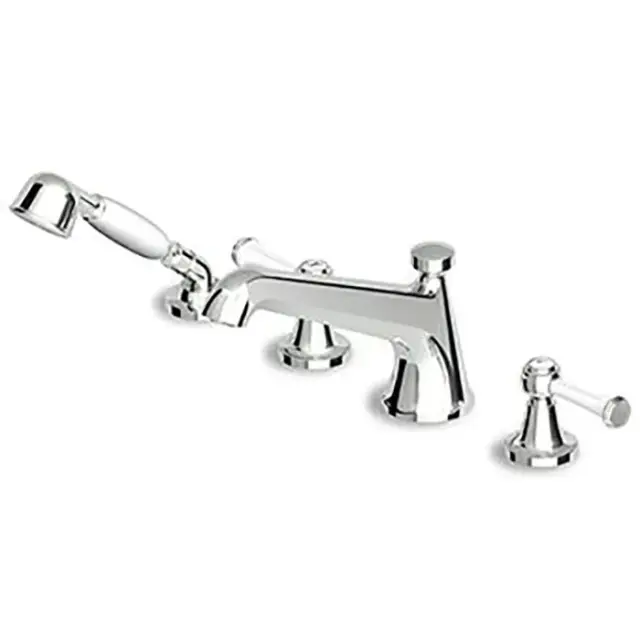 Zucchetti Agora Classic Смеситель на борт ванны, на 4 отв., цвет: хром ZAM486