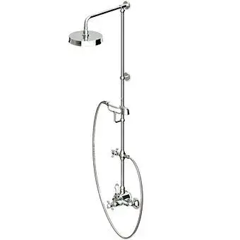 Zucchetti Agora Душевая стойка с верхним душем, цвет: хром ZAG865