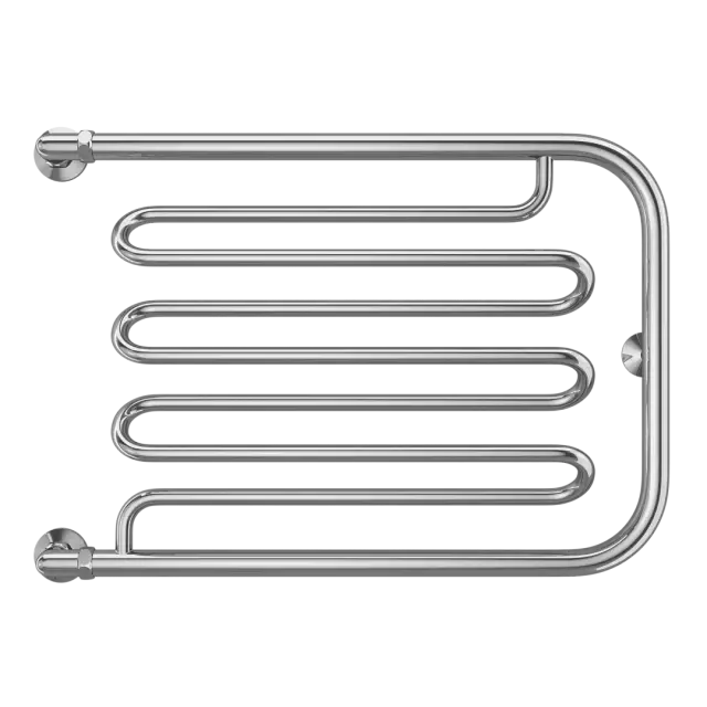 Terminus Фокстрот лиана Полотенцесушитель водяной для гвс 70x53,2h, цвет без покрытия 4620768880995