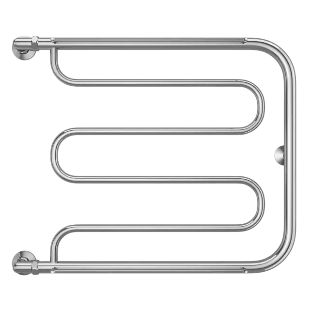 Terminus Фокстрот Полотенцесушитель водяной для гвс 70x63,2h, цвет без покрытия 4620768881343
