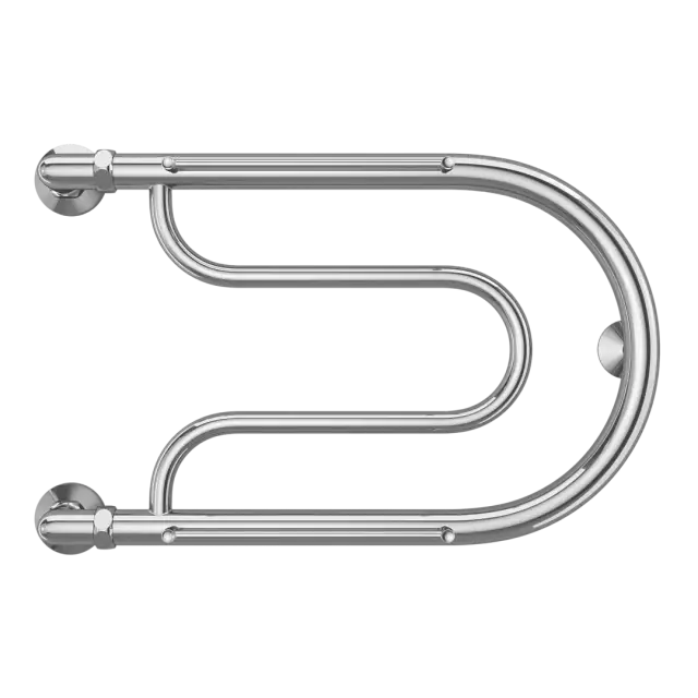 Terminus Фокстрот Полотенцесушитель водяной для гвс 50x35,2h, цвет без покрытия 4620768881237