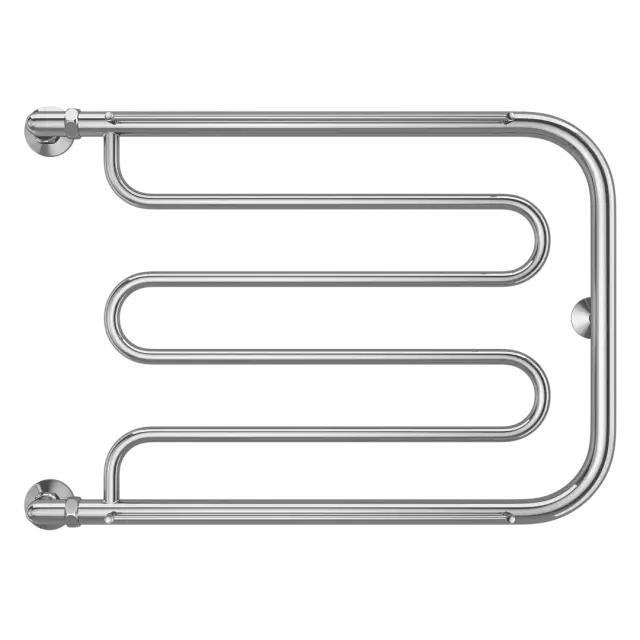 Terminus Фокстрот Полотенцесушитель водяной для гвс 70x53,2h, цвет без покрытия 4620768881305
