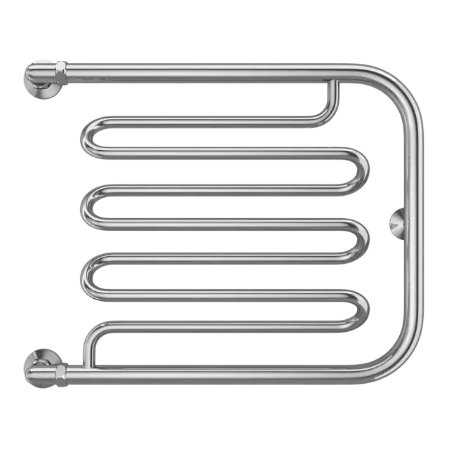 Terminus Фокстрот лиана Полотенцесушитель водяной для гвс 50x63,2h, цвет без покрытия 4620768881350