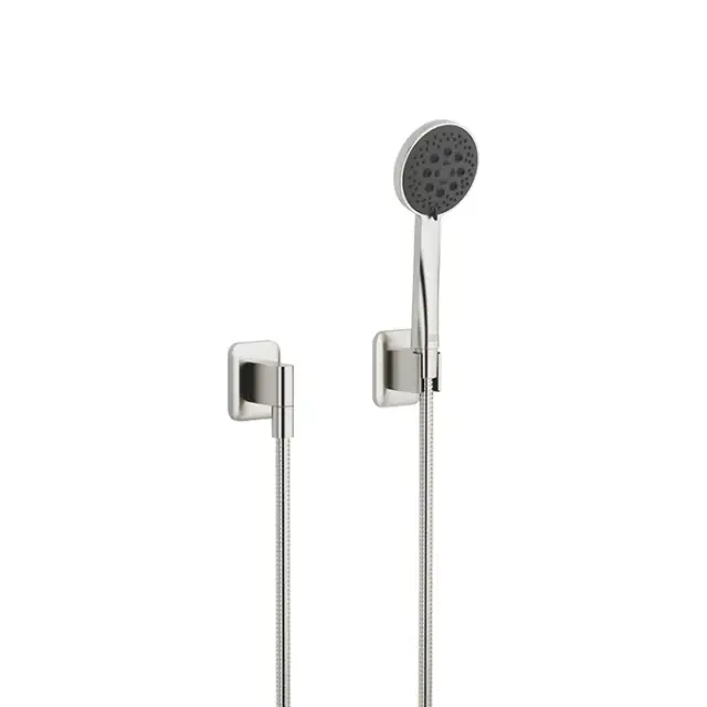 Dornbracht Lisse Душевой гарнитур со шлангом, настенный, цвет: платина матовая 27803845-06
