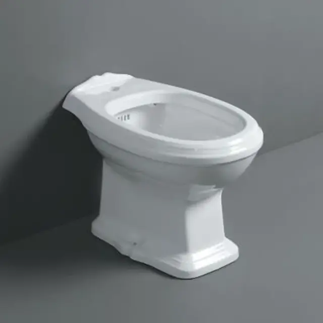 Simas Arcade Биде напольное 36х57 см c 1 отверстием под смеситель и переливом, цвет: белый глянцевый AR823bi*1