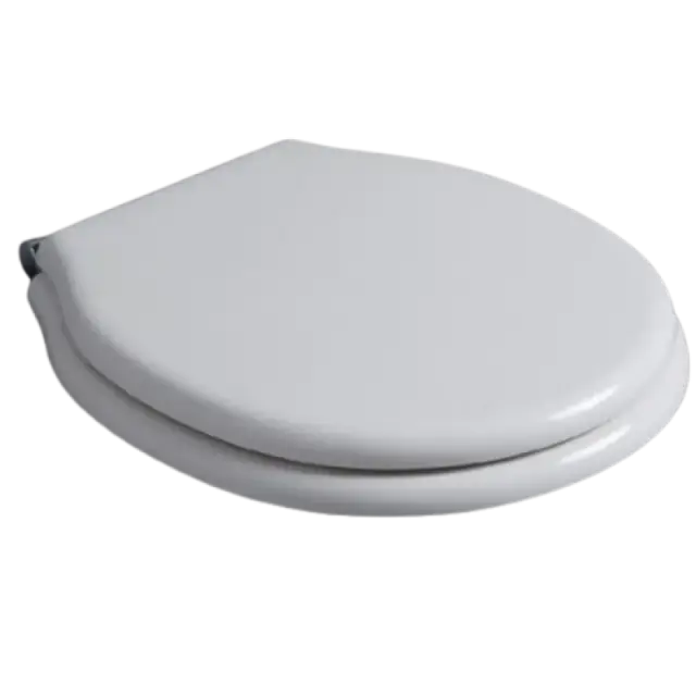 Simas Londra Крышка-сиденье для унитаза, без микролифта, крепление хром, цвет: белый глянцевый LO002S bi/cr