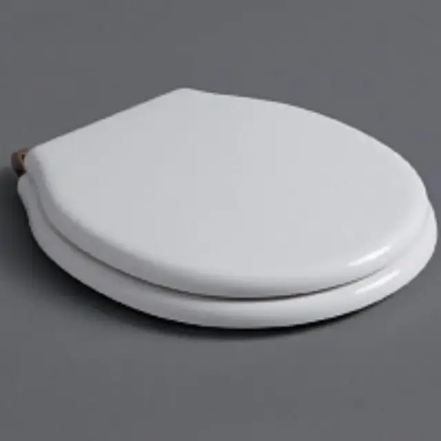 Simas Londra Крышка-сиденье для унитаза, с микролифтом, крепление бронза, цвет: белый глянцевый LO007S bi/br