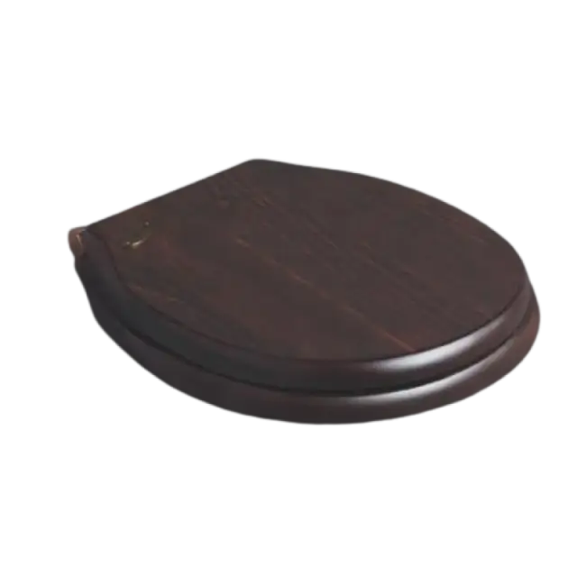 Simas Londra Крышка-сиденье для унитаза, без микролифта, крепление бронза, цвет: noce LO005 noce/br