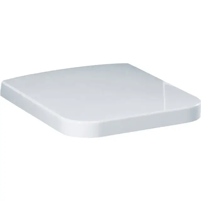 Simas Flow Крышка-сиденье для унитаза, с микролифтом, крепление хром, цвет: белый глянцевый FL28bi/cr