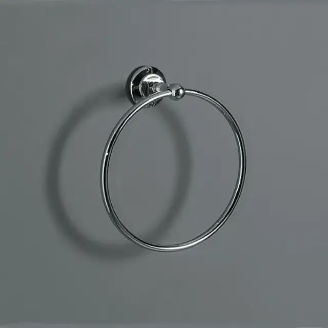 Simas Accessori Victoria Полотенцедержатель-кольцо d22 см, подвесной, цвет: хром глянцевый 260205cr