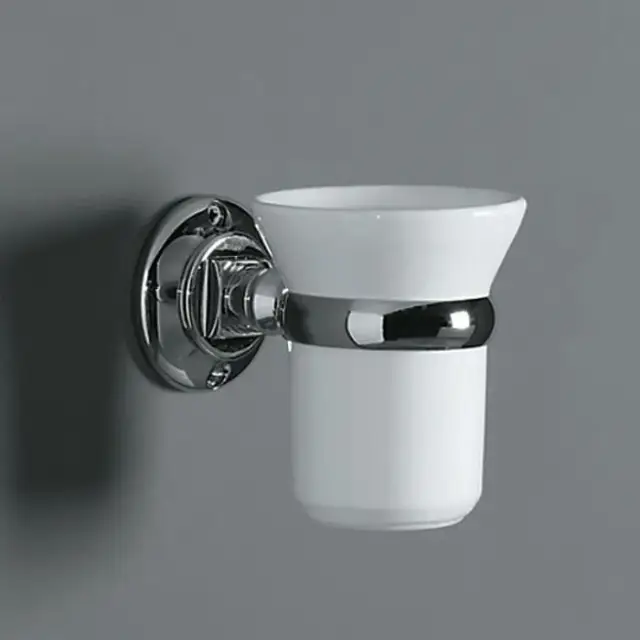 Simas Accessori Victoria Стакан, одинарный, подвесной, цвет: хром глянцевый 260203cr