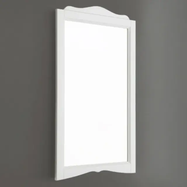 Simas Arcade Зеркало 83х116h см, без подсветки, цвет: белый глянцевый ARS2 bi