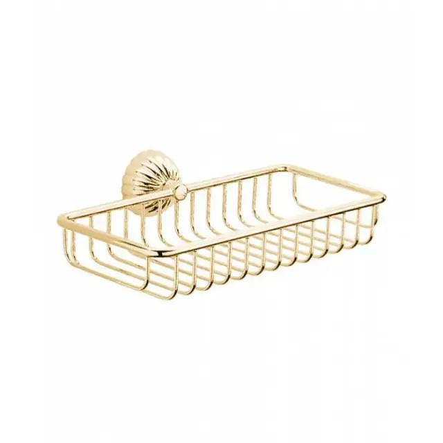 Bongio Radiant Полочка подвесная 24,5х16xh5 см, цвет: золото 24К 02013OR00