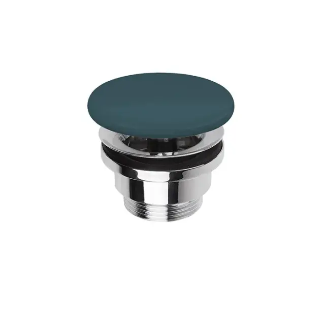 Simas Vignoni Донный клапан клик-клак, универсальный с керамической крышкой, цвет: navy matt PLCE navy matt