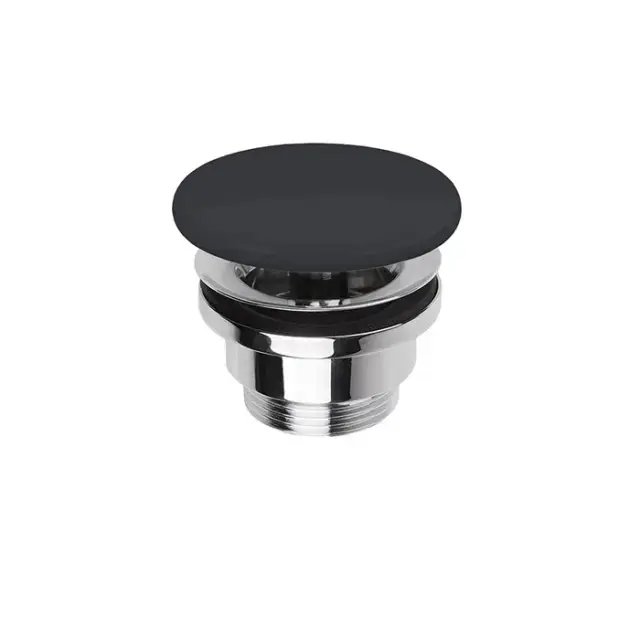 Simas Vignoni Донный клапан клик-клак, универсальный с керамической крышкой, цвет: antracite matt PLCE antracite matt