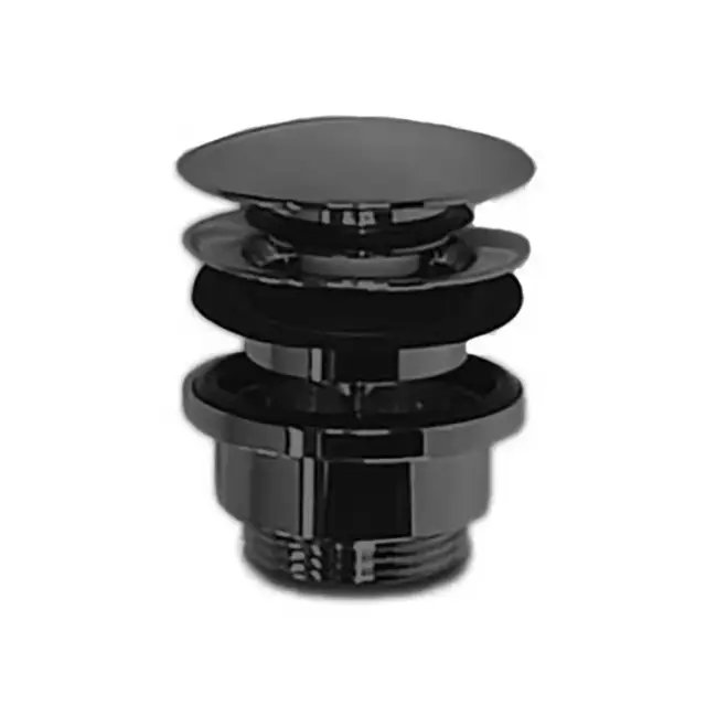 Bongio Complements Донный клапан clic-clac 1.1/4 дюйма, универсальный, цвет: черный матовый 00079NE00