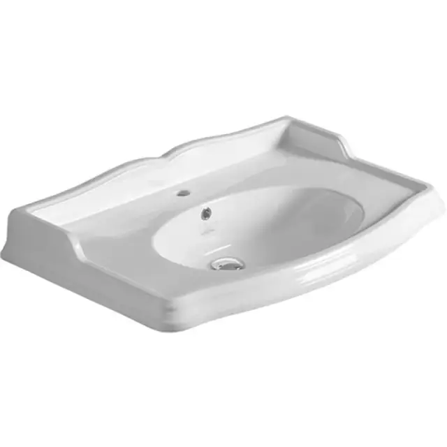 Simas Arcade Раковина накладная 90х56 см, 1 отверстие под смеситель, перелив, цвет: белый глянцевый AR864bi*1